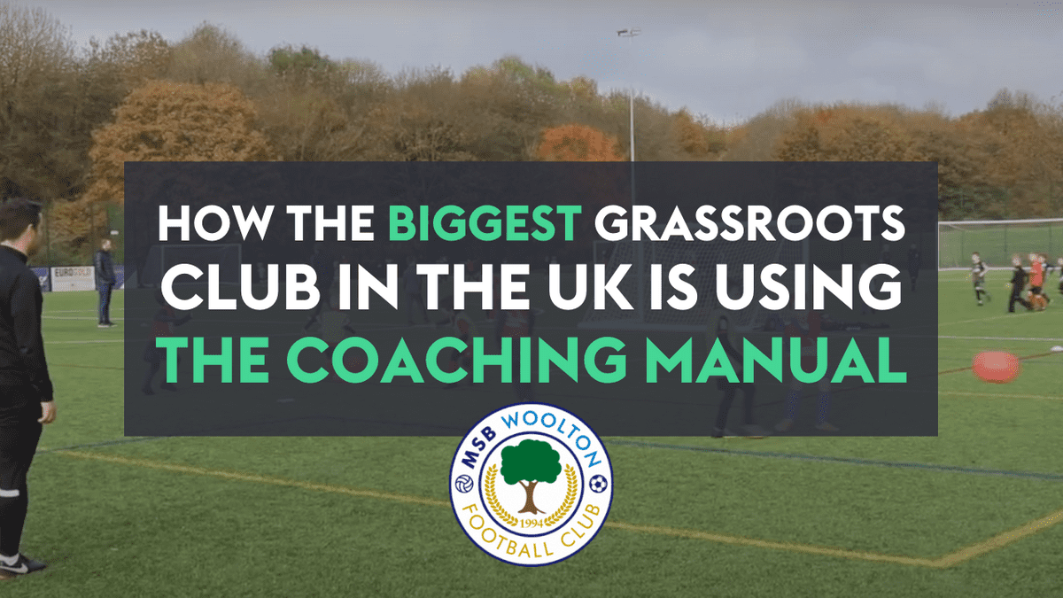 Largest grassroots club in the UK: The Coaching Manual will help us promote best practice