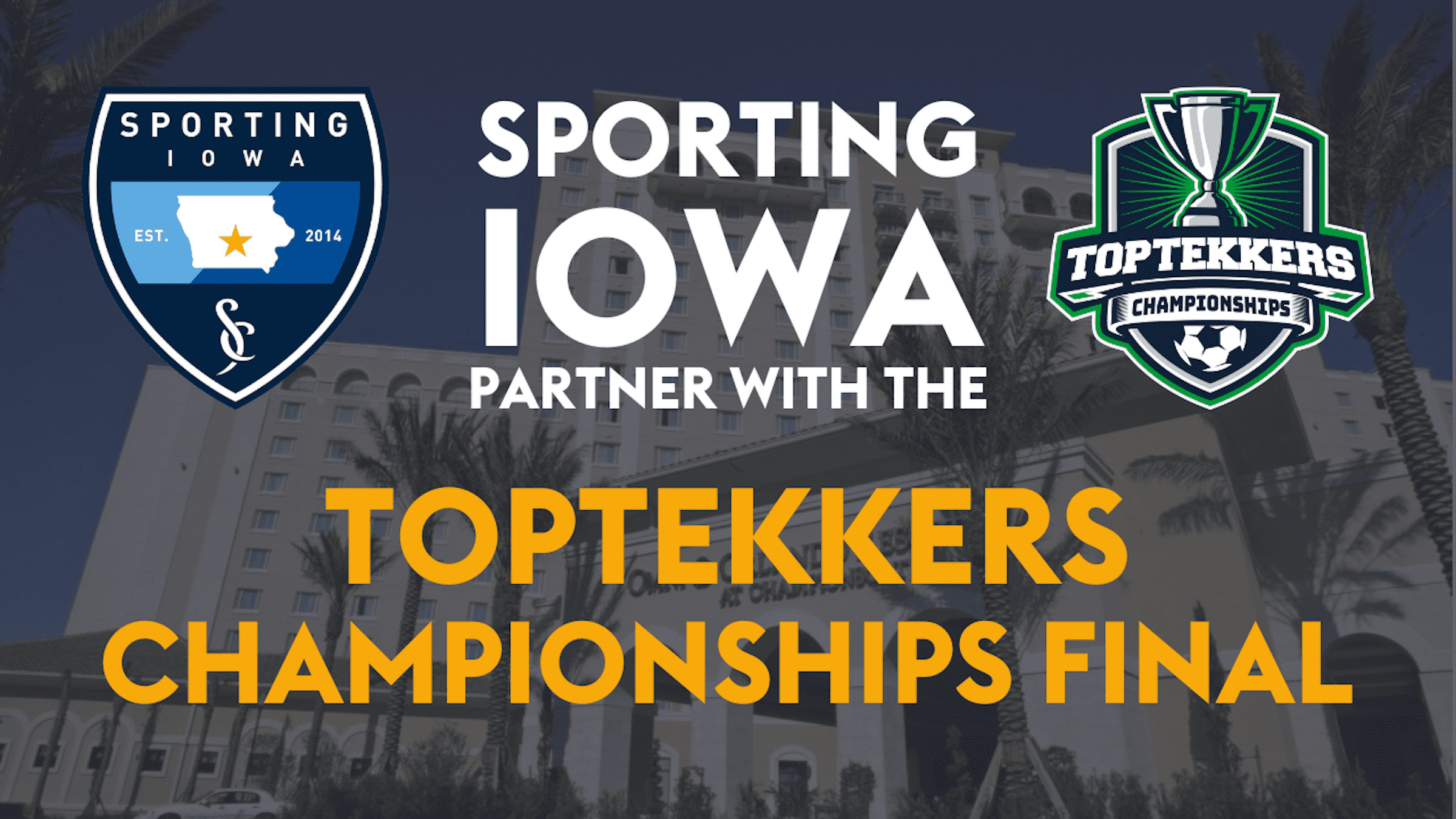 Sporting Iowa join the TopTekkers Championships Finals!